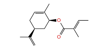 cis-Carvyl (E)-2-methyl-2-butenoate